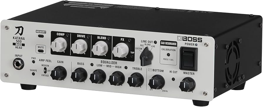Amazon.com: BOSS Katana-500 Bass Head | Compact 500-Watt Bass