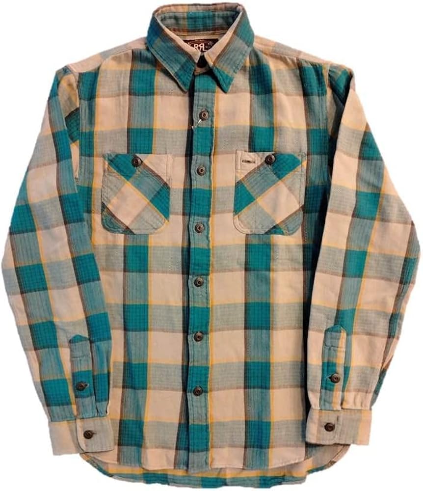 Amazon.co.jp: RRL ダブルアールエル ラルフローレン ネルシャツ