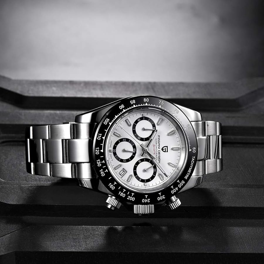 Amazon | BY BENYAR パガーニデザイン 日本製ムーブメント クロノ