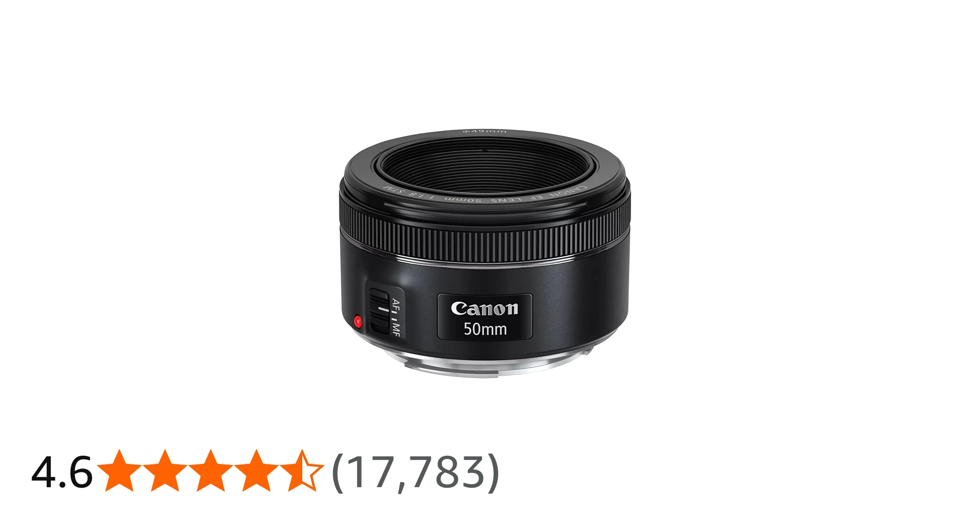 Amazon.co.jp: Canon 単焦点レンズ EF50mm F1.8 STM フルサイズ対応