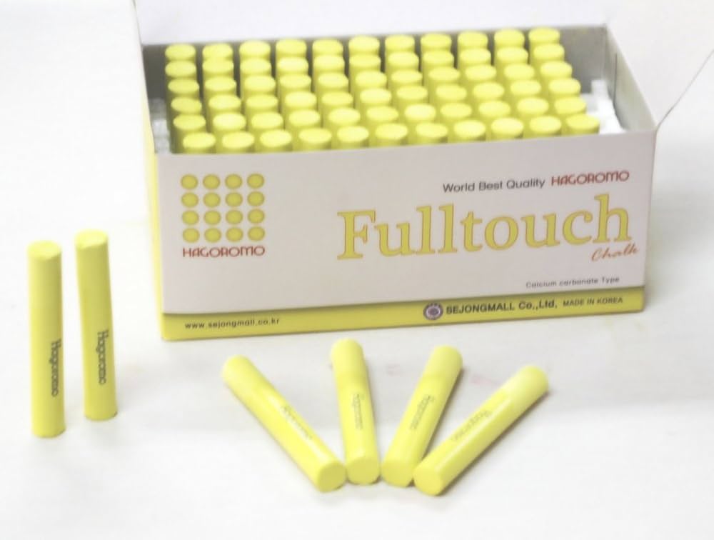 Amazon | [羽衣]HAGOROMO フルタッチチョーク黄色72本入 (Fulltouch