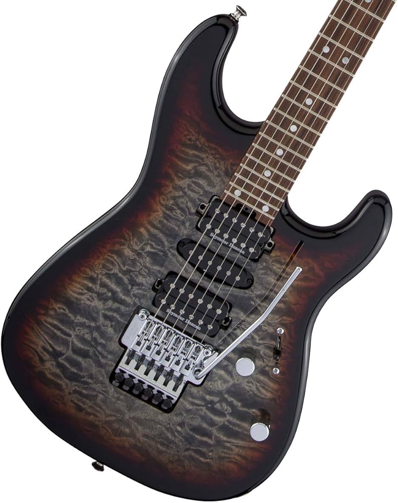 Amazon | Charvel/MJ Series San Dimas Style 1 HSH FR PF QM Midnight