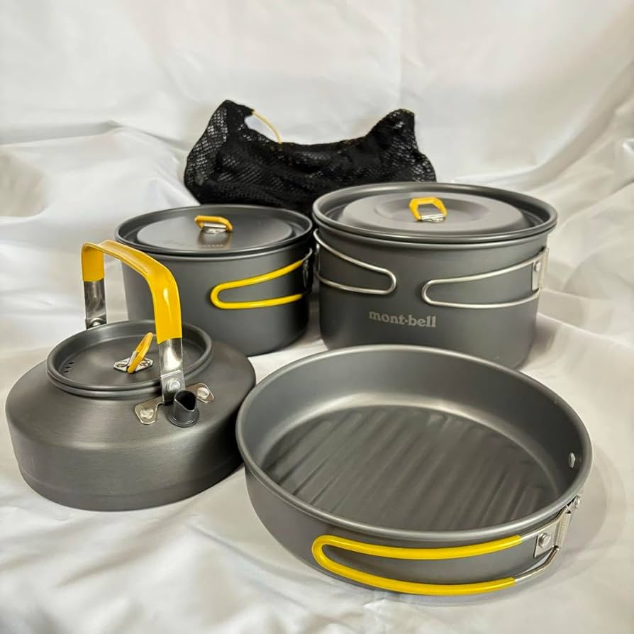 Amazon | モンベル アルパインクッカー ケトル 4点セット | ノー