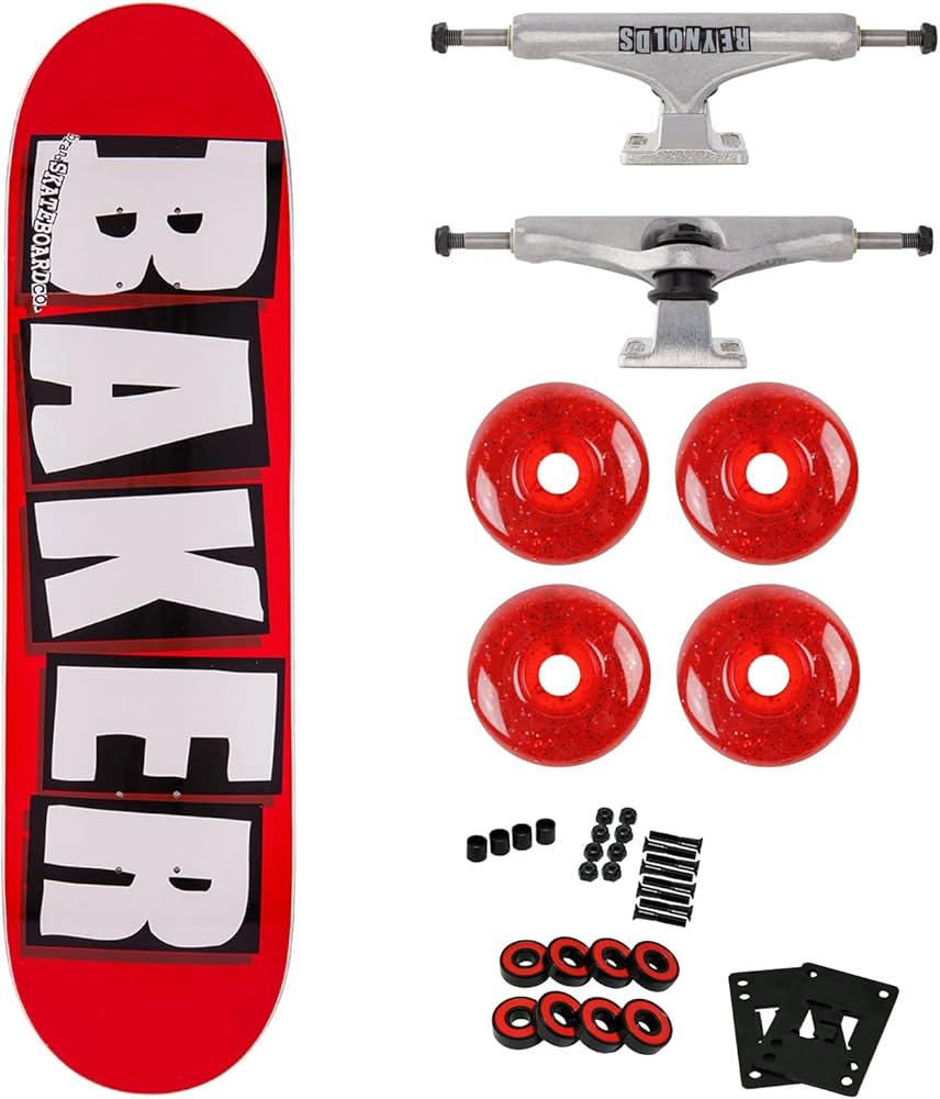 Amazon | Baker スケートボード コンプリート 8インチ 独立レイノルズ