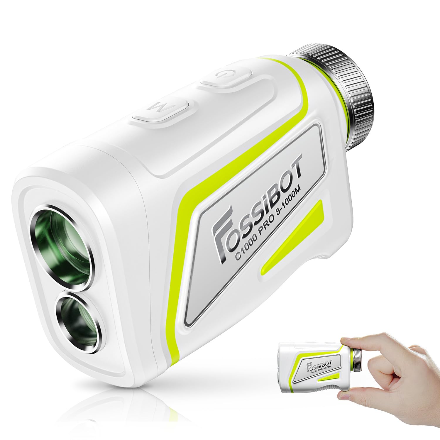 Amazon.co.jp: FOSSiBOT ゴルフレーザー距離計 C1000/C1000 PRO OLED赤