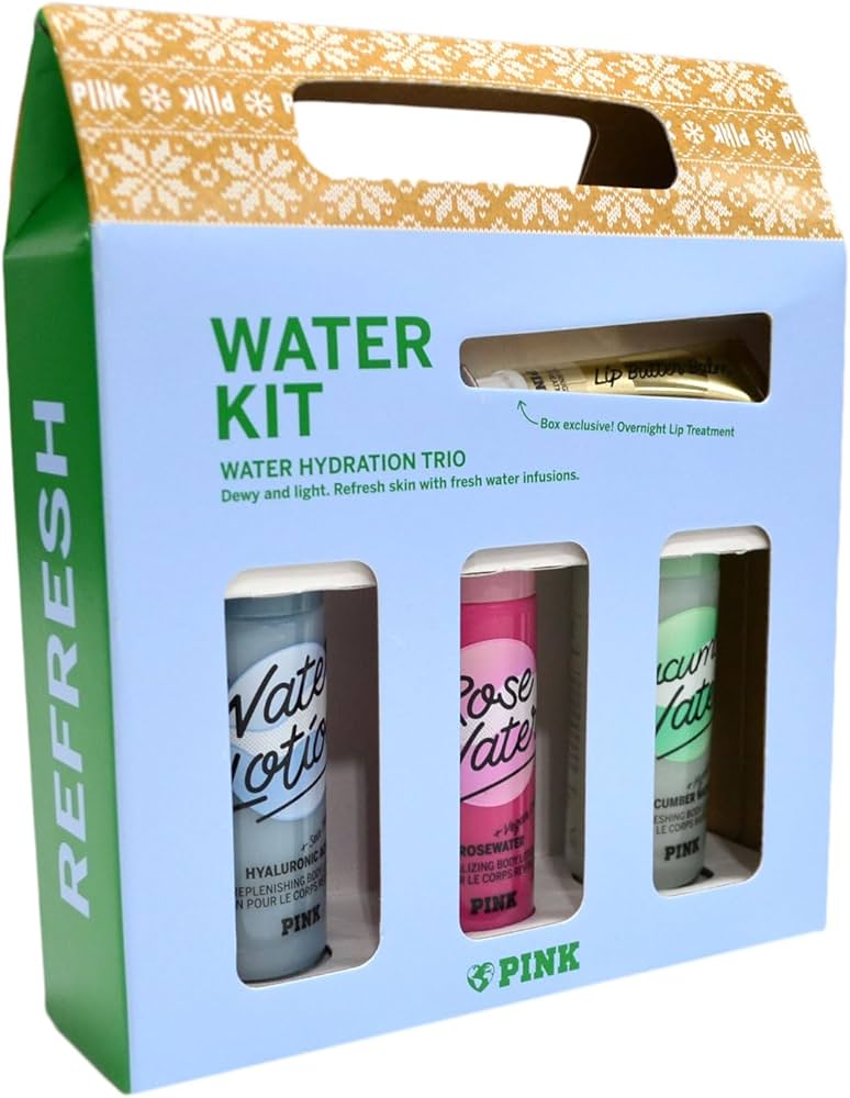 Amazon.com : Victoria's Secret PINK Body Care Gift Set: Rose Water