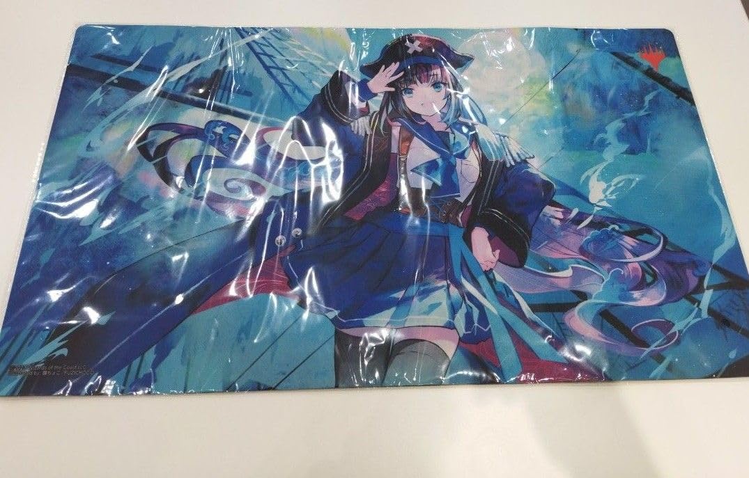 藤ちょこ プレイマット 幽体の船乗り Amazon.co.jp: MTG 幽体の船乗り