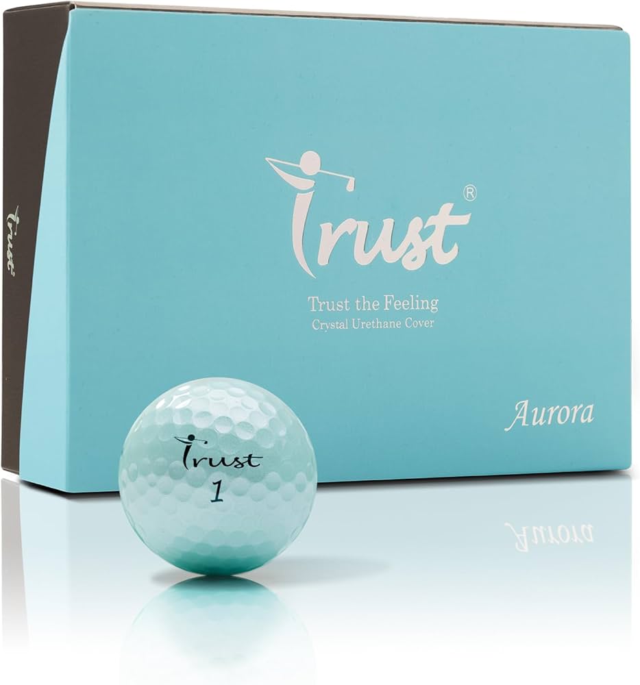 Amazon.co.jp: Trustトラストゴルフボール2026Aurora(オーロラ) 被ら