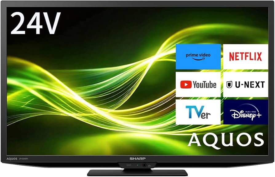 Amazon | シャープ スマート 液晶テレビ 2T-C24GF1 AQUOS 24V型 フル