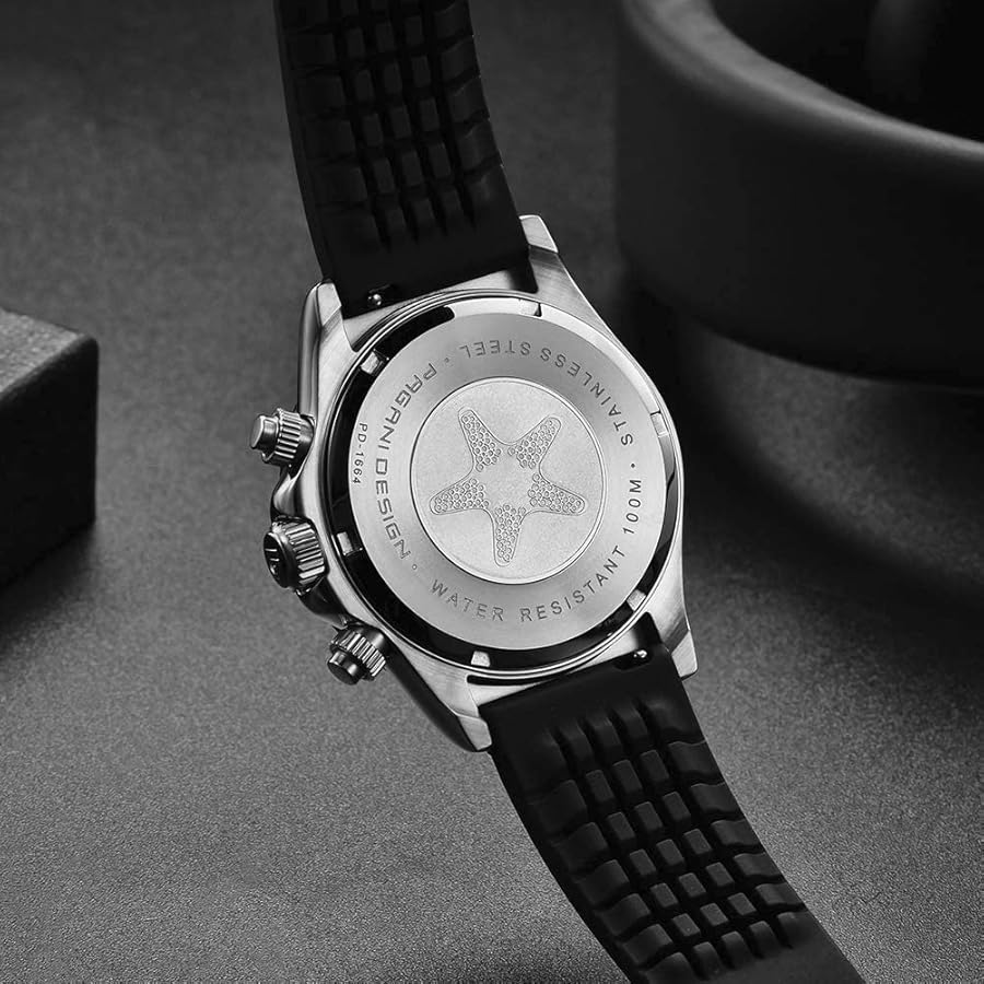 Amazon | パガ－ニデザイン メンズ腕時計 日本製SEIKOクォーツ