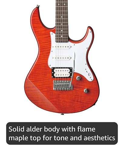 Amazon.com: Yamaha Pacifica Series PAC212VFM Electric Guitar