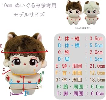 Amazon.co.jp: 【ぬい服】 ぬいぐるみ用チャイナエプロン&ヘッドドレス