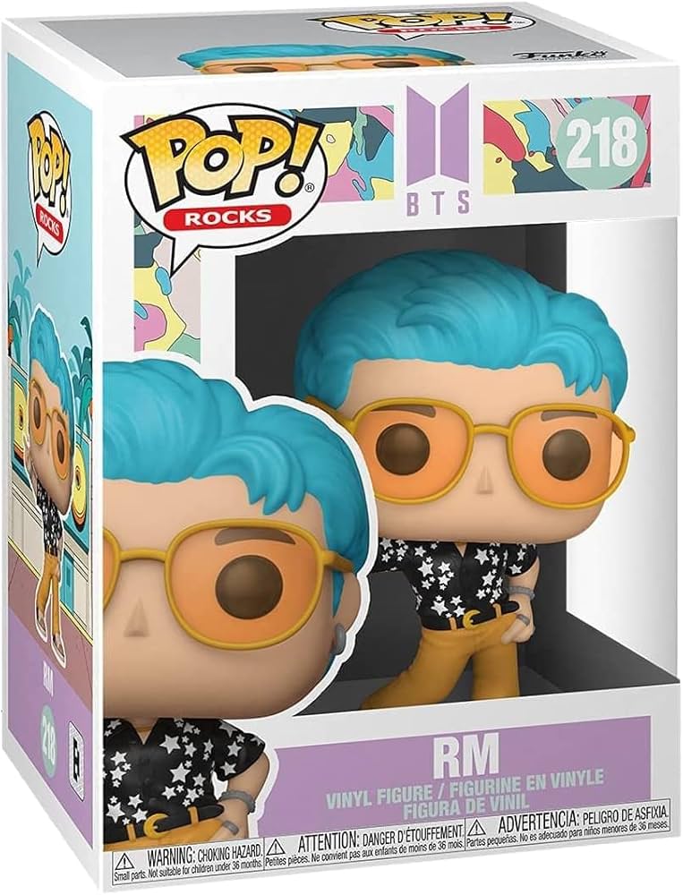 Amazon.com: Funko Pop! Rocks: BTS - Dynamite - RM : BTS: Toys & Games