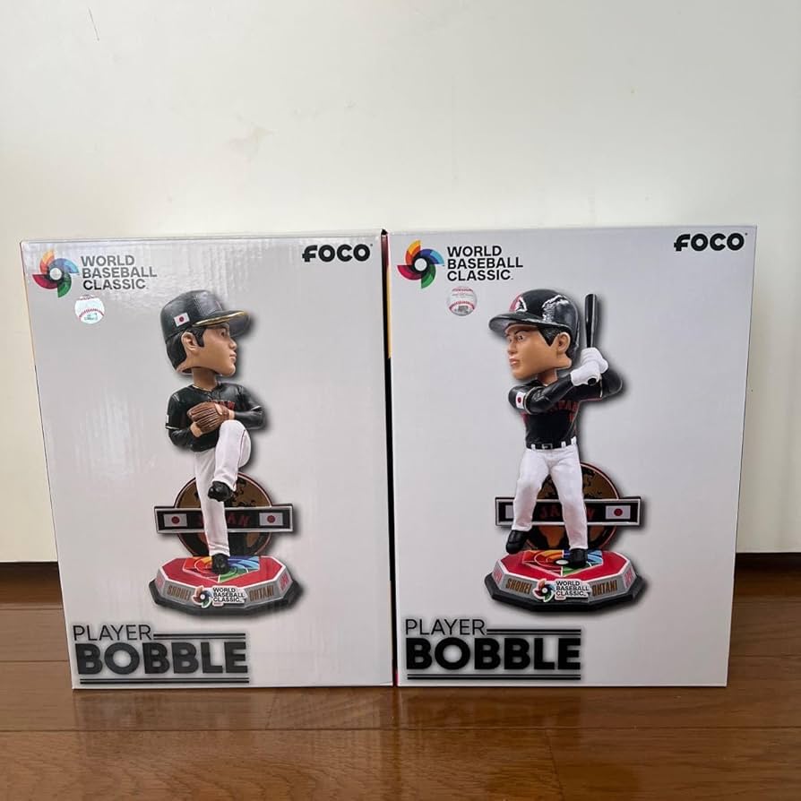 ホーム版 大谷翔平 WBC 投打ボブルヘッド FOCO 侍JAPAN