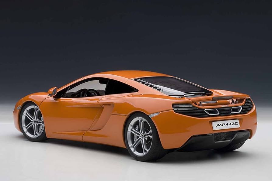 Amazon | AUTOart 1/18 マクラーレン MP4-12C (オレンジ) 完成品
