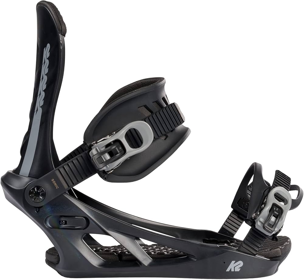 Amazon.com : K2 Sonic Men's Snowboard Bindings, Black, Medium