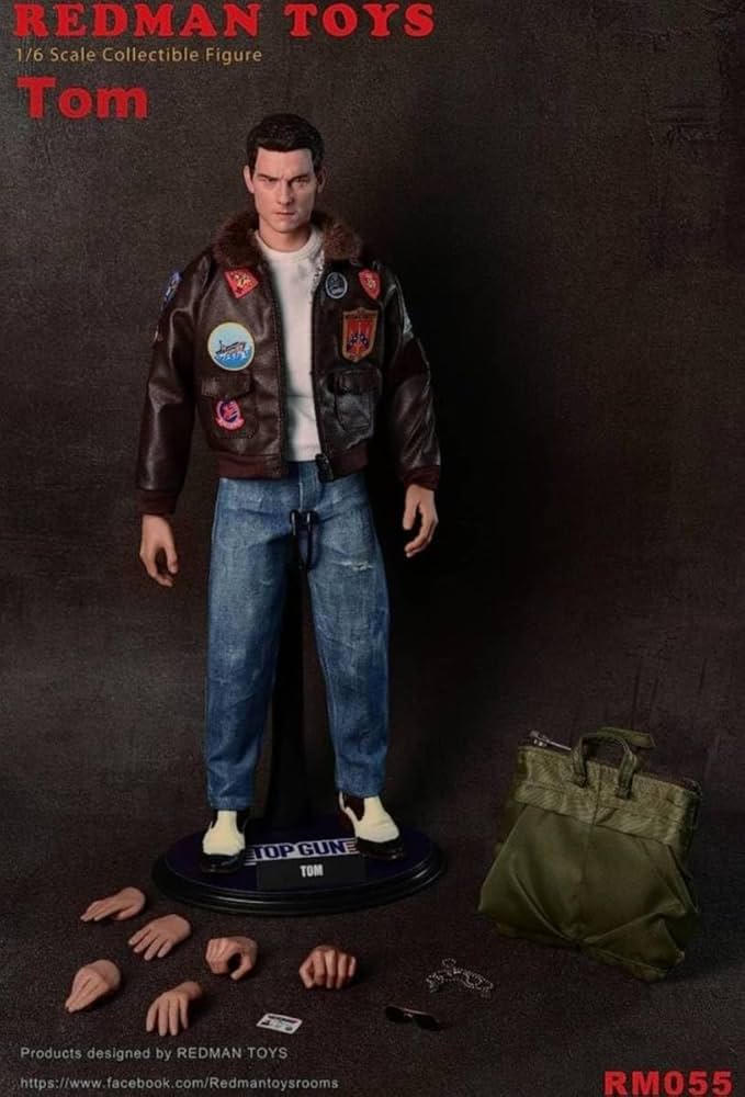 Amazon | 1/6 トム・クルーズ アクションフィギュア トップガン