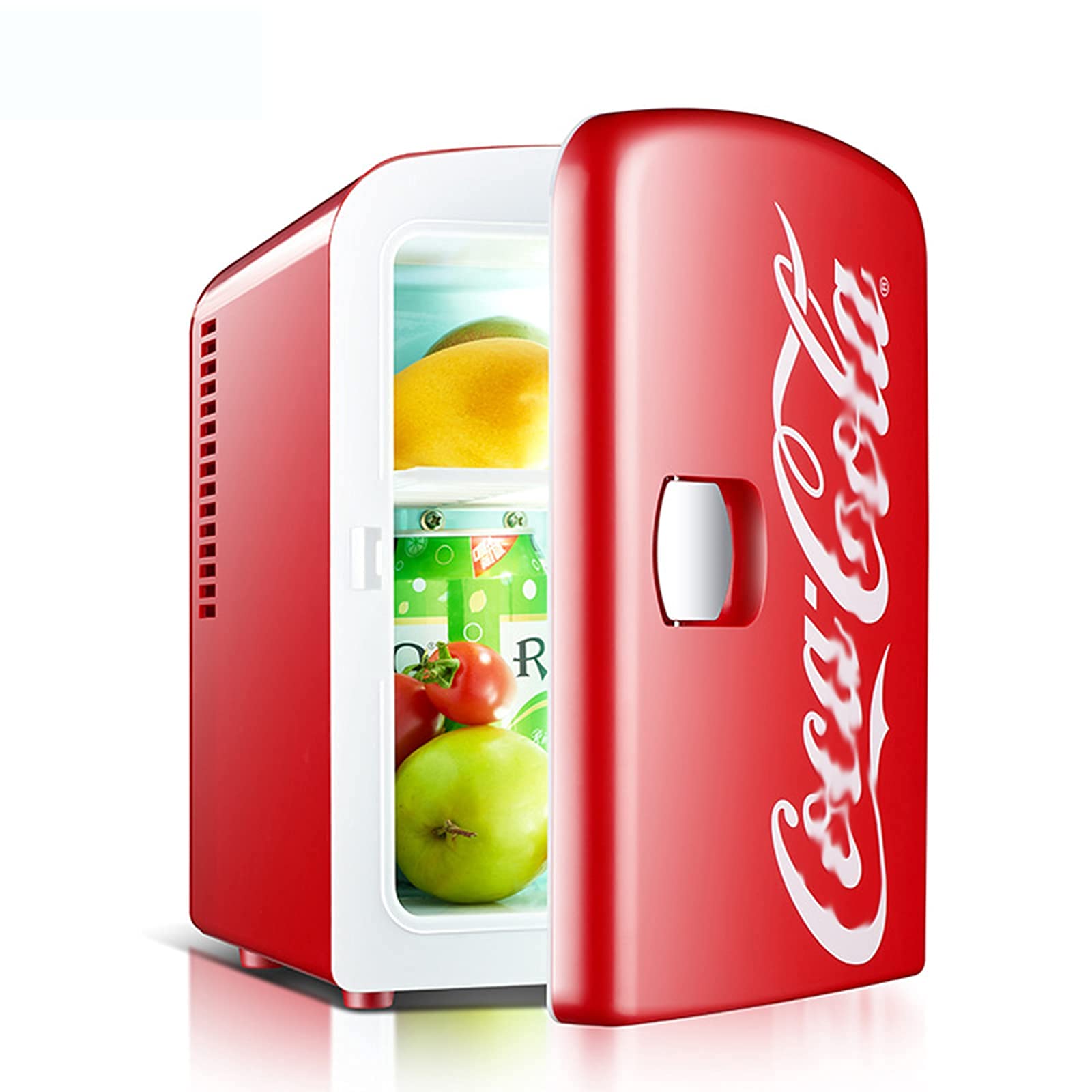 Amazon | ミニ冷蔵庫、カウンタートップ冷蔵庫、コカコーラカー冷蔵庫