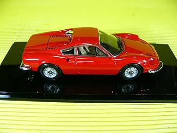 Amazon | 京商 1/43 フェラーリ Dino 246 GT 内装ベージュ ディーノ 赤