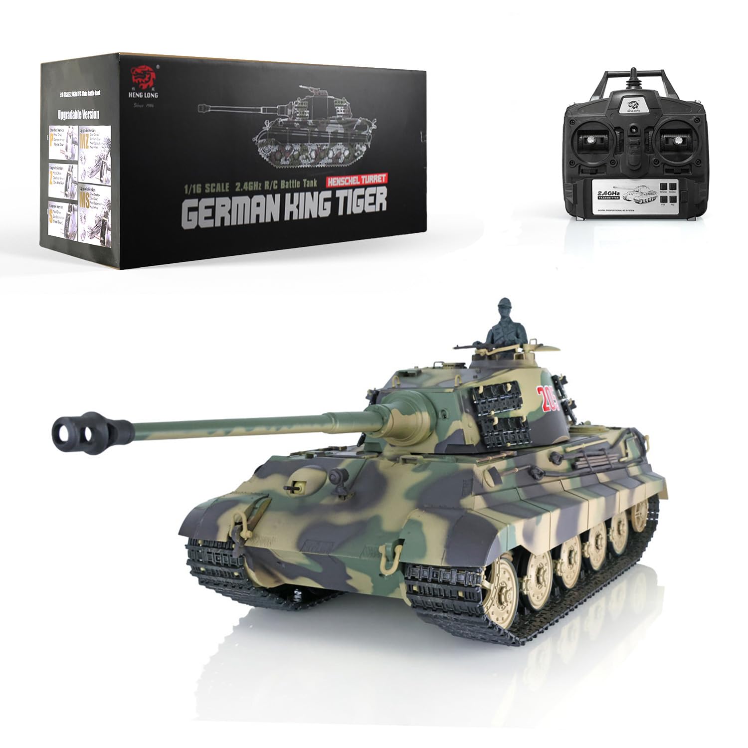 Amazon.co.jp: ベーシックVer Henglong 1/16 TK7.0プラスチック製の