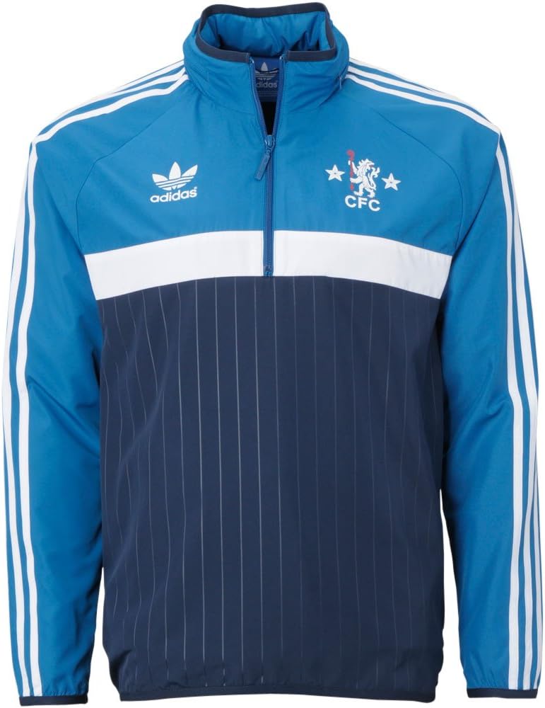 adidas Men's Originals Chelsea Full Zip Windbreaker, Cool Navy