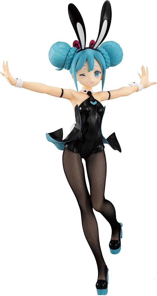 Amazon.com: Furyu - BiCute Bunnies Figure - Hatsune Miku - Wink