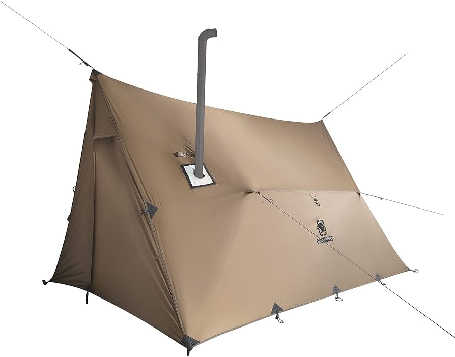 Amazon.com: OneTigris ROCDOMUS Hot Tent with Stove Jack, 3000mm