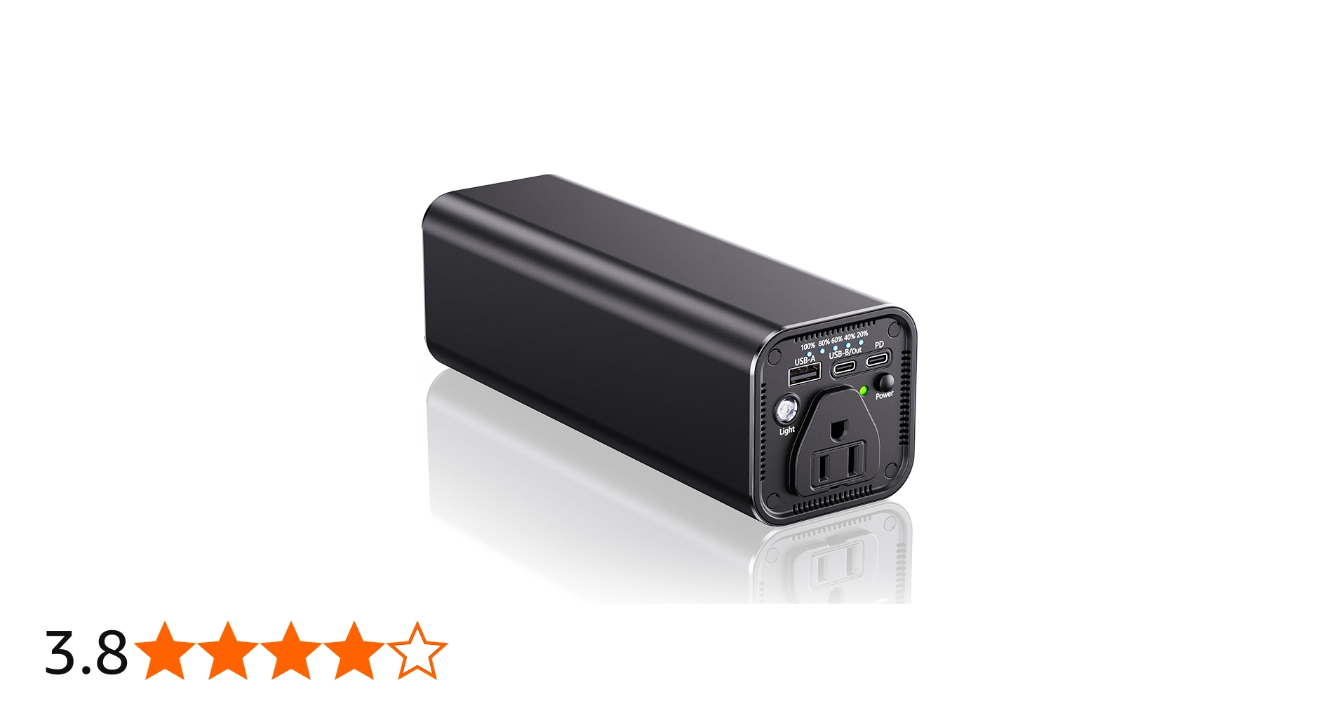 Amazon | ポータブル電源 AC出力対応 モバイルバッテリー 31200mAh 大