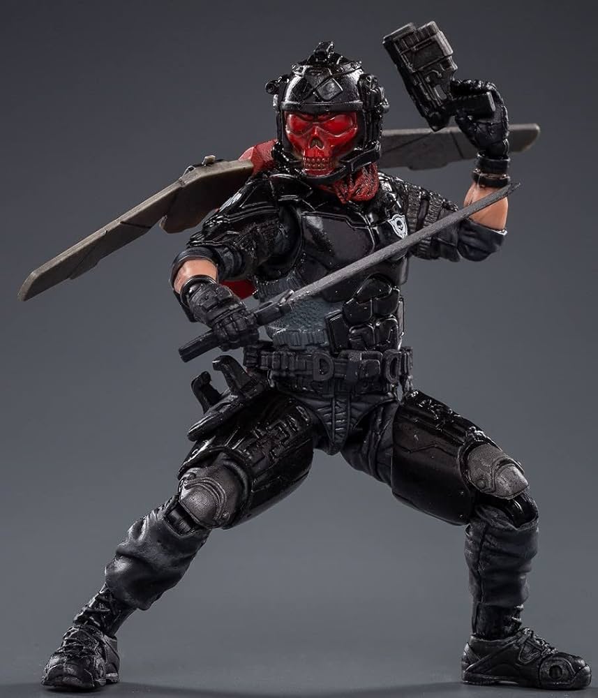 Amazon.com: JOYTOY 1/18 Action Figures Skeleton Forces Collection
