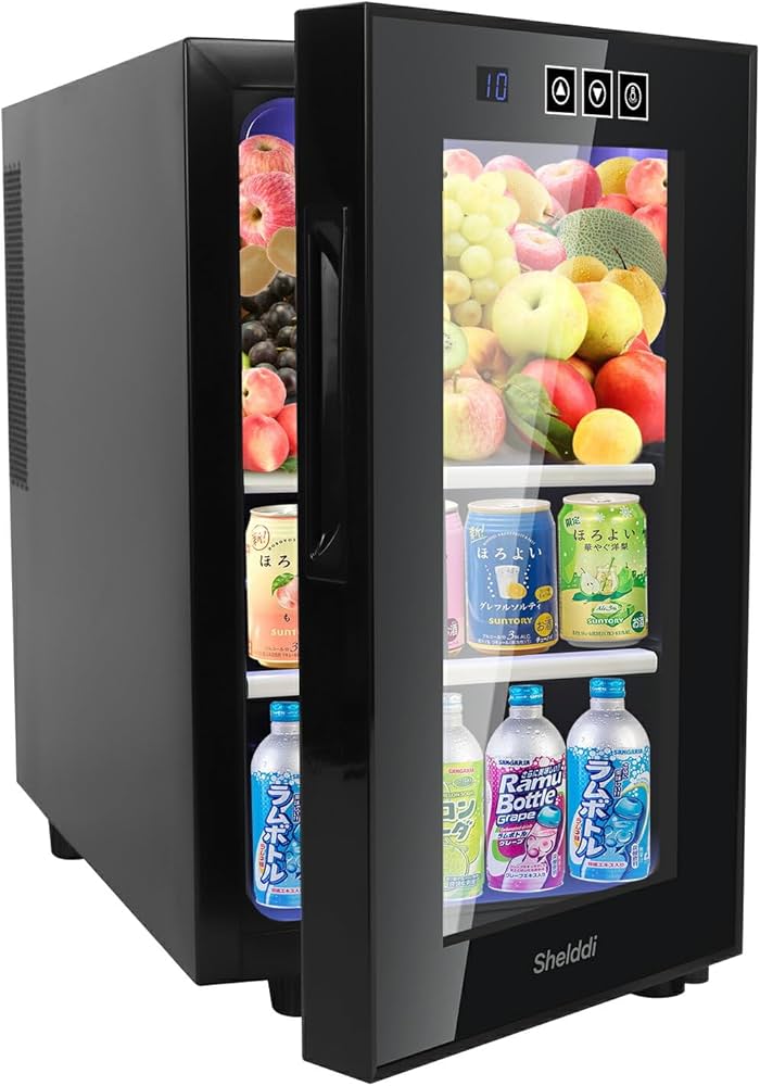 Amazon | Shelddi ミニ冷蔵庫 小型 23L 一人暮らし 小さい 本体 SHR