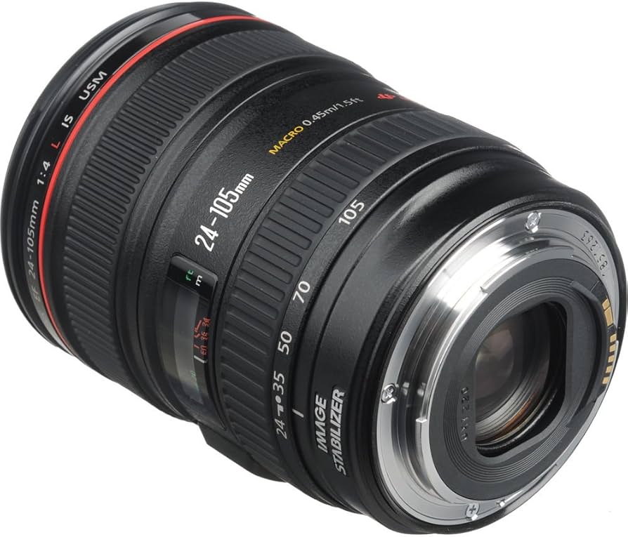 Canon EF 24-105mm f/4L is USM Zoom Lens - White Box (New) (Bulk
