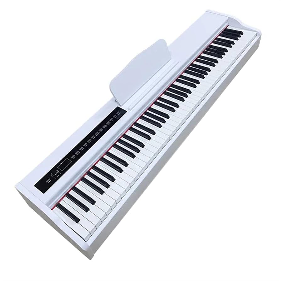 電子ピアノ 88鍵盤 ホワイト木製 電子 ピアノ 88鍵 Digital Amazon