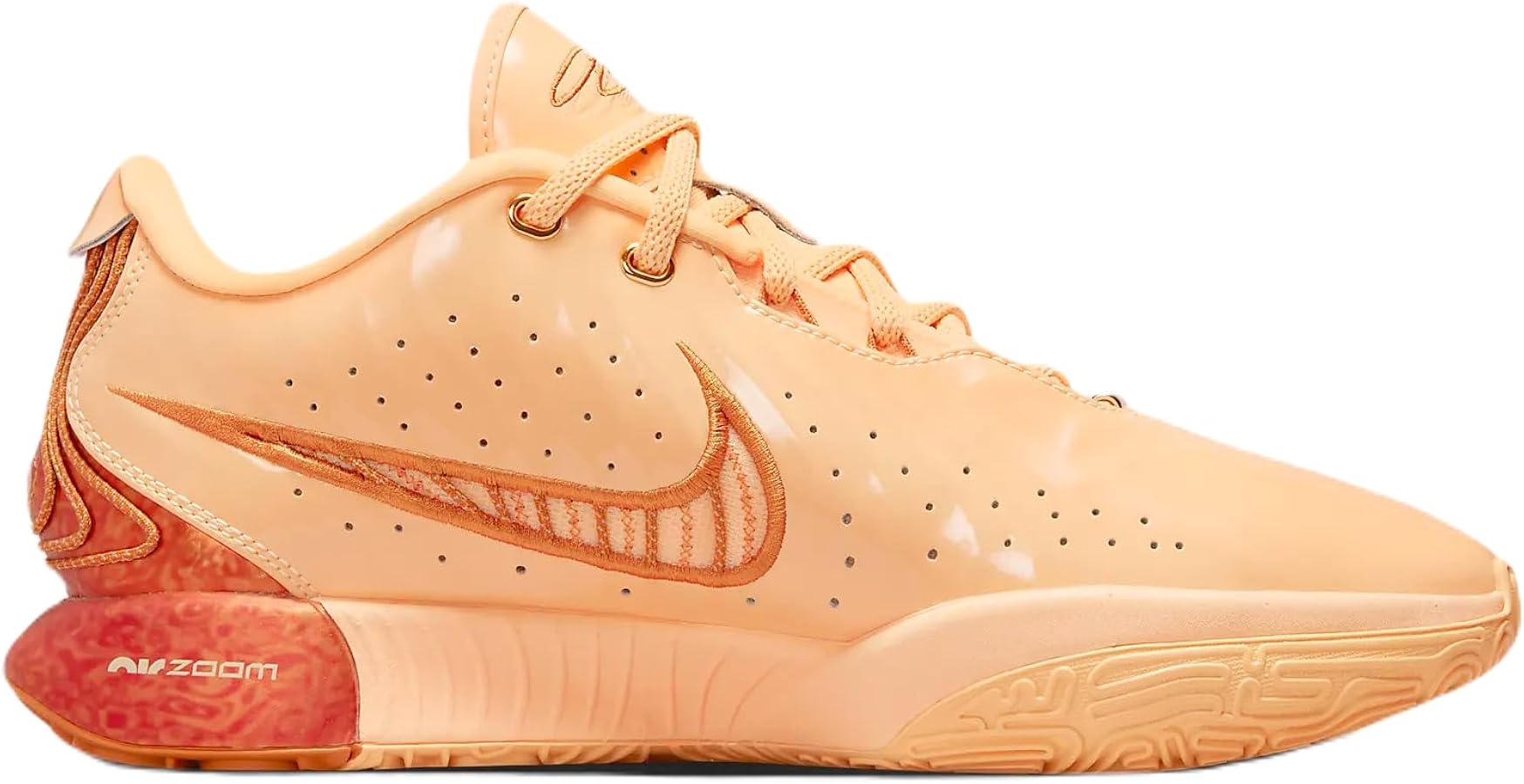 Amazon.com | NIKE Lebron XXI Basketball Shoes (FV2345-800, Melon