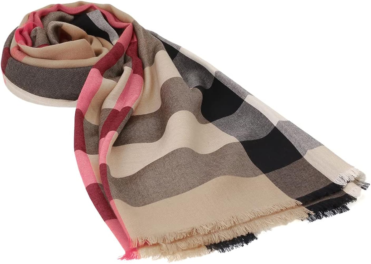 Amazon | [BURBERRY] [バーバリー] カシミアスカーフ 大判ストール
