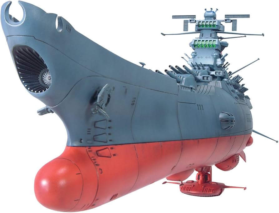 Amazon.com: Space Battleship Yamato 1/500 Scale Model Kit : Toys