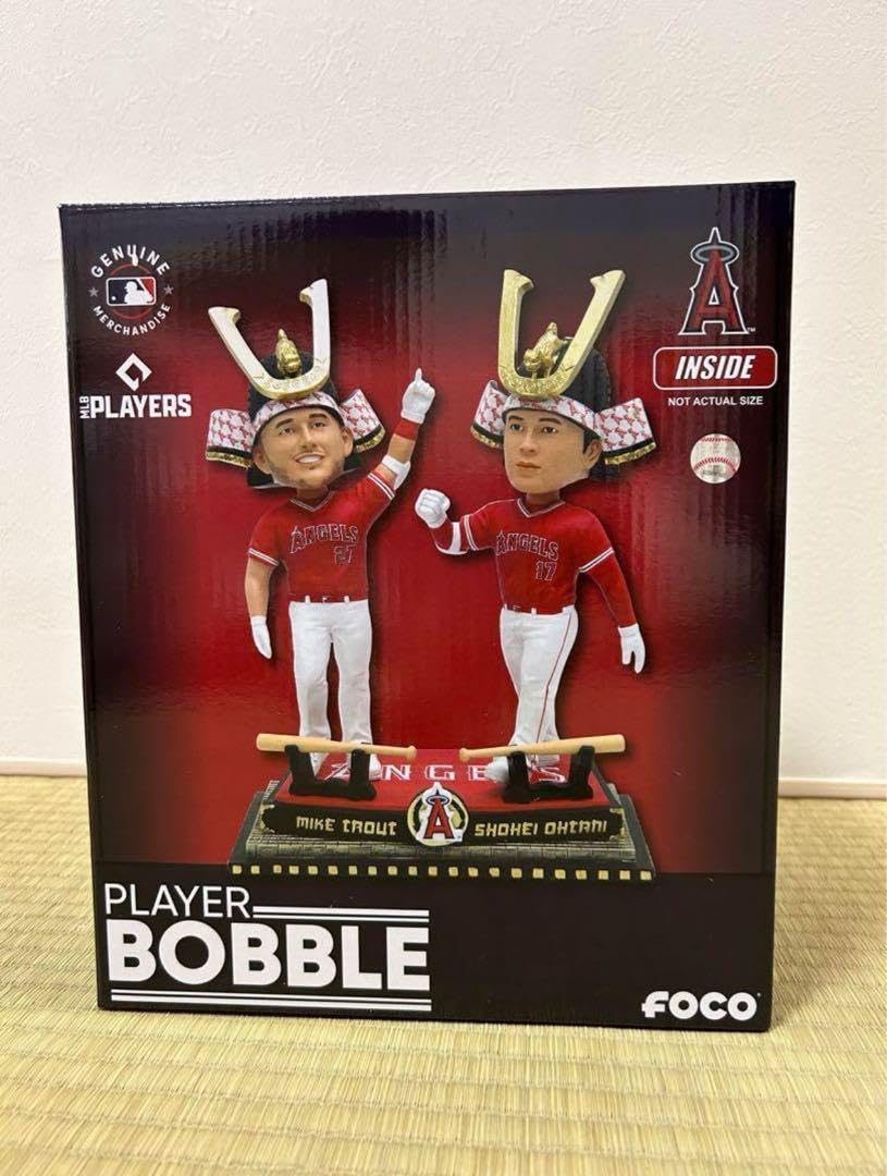 288個限定 大谷翔平 マイクトラウト トラウタニホームラン兜