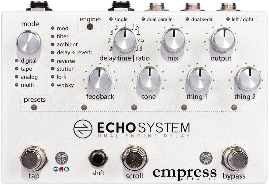 Amazon | Empress Effects Echosystem ハイエンド・ディレイ・ペダル