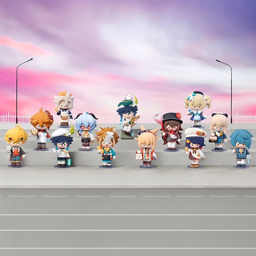 Amazon | POP MART 原神 ドレスアップ ドリーム ちびシリーズ