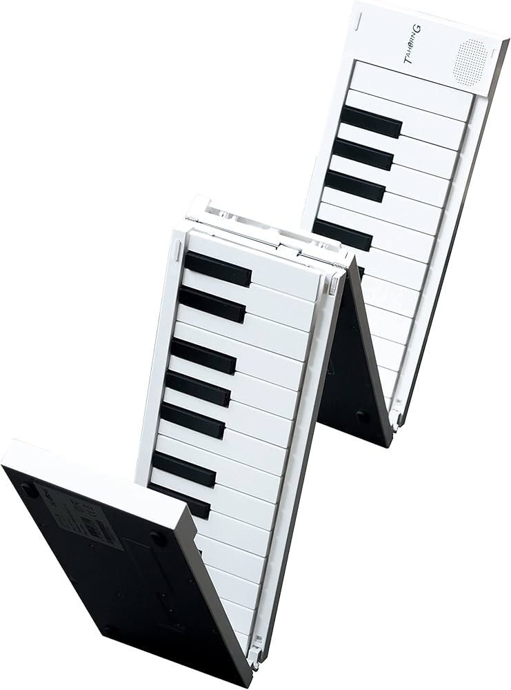Amazon | TAHORNG OP88 折りたたみ式電子ピアノ MIDIキーボード 88鍵盤