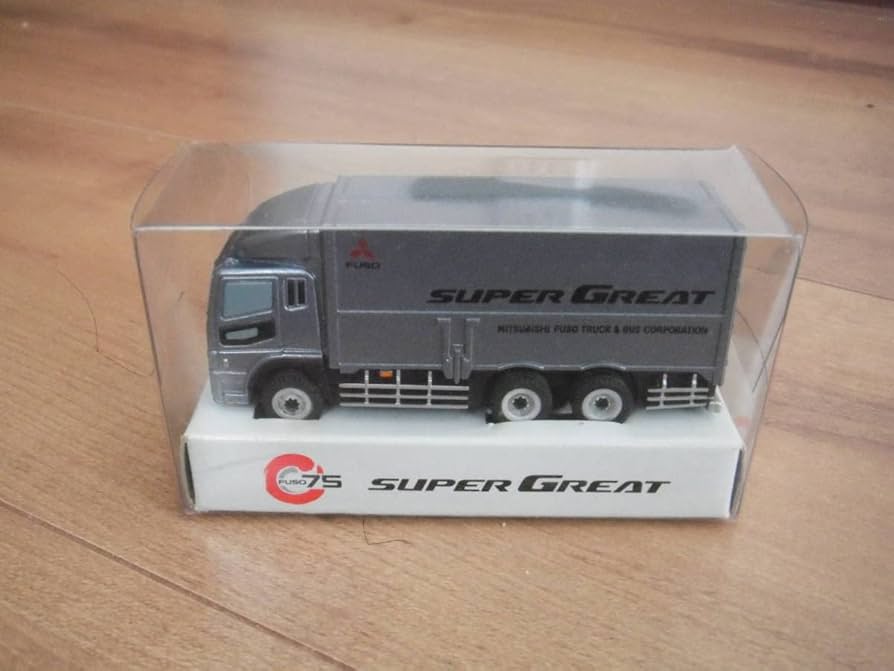 Amazon | 三菱ふそう スーパーグレート ミニカー トラック MITSUBISHI