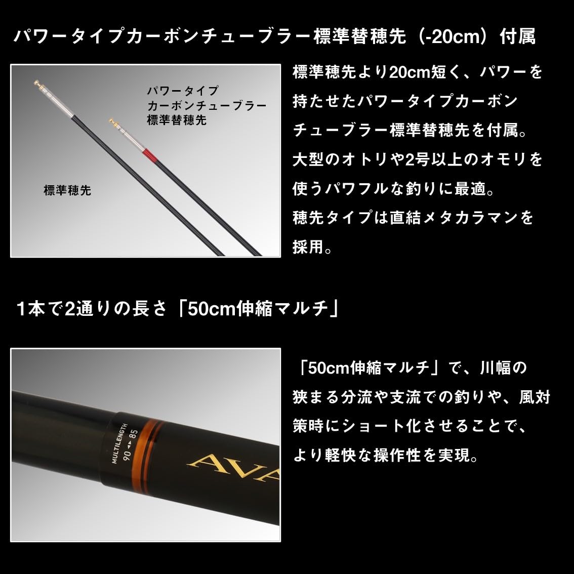 Amazon | ダイワ(DAIWA) 鮎竿 アバンサー T 60M | ダイワ(DAIWA