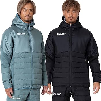 Amazon.co.jp: [アスレタ] 中綿ウォームジャケット L BGR : ファッション