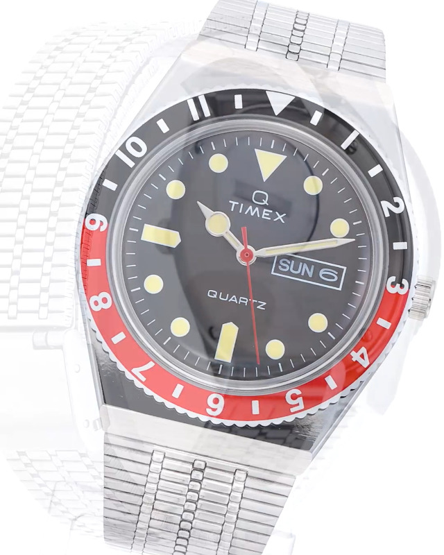 Amazon | [TIMEX(タイメックス)] ユニセックス 腕時計 TIMEXQ ブラック