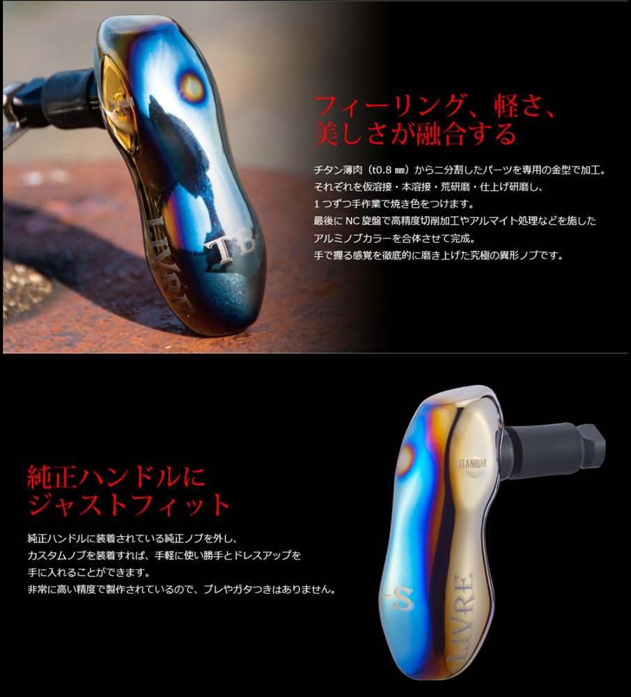 Amazon | リブレ(LIVRE) 10797 チタンハンドルノブ TB-S ダイワ L用