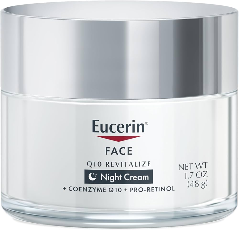 Amazon.com: Eucerin Q10 Anti-Wrinkle Night Cream + Pro-Retinol
