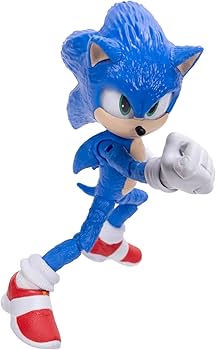 Amazon.com: Sonic The Hedgehog 3 Movie 5-InchAction Figure 4-Pack