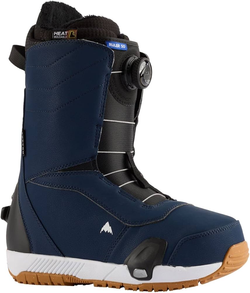 Burton Step On Ruler Bota masculina para snowboard azul 9 : Amazon