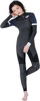 Amazon | FELLOW セミドライスーツ ウェットスーツ レディース 5mm 3mm