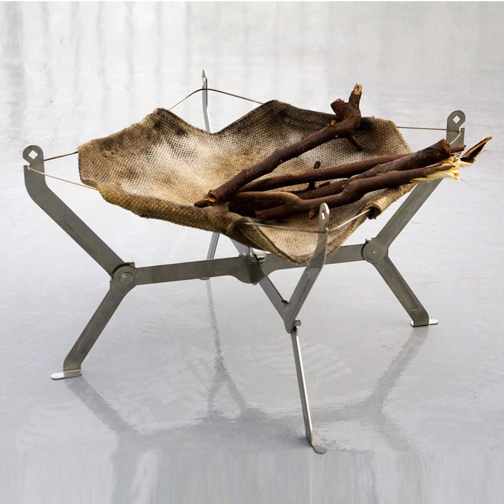 Amazon | MONORAL (モノラル) 焚き火台 ワイヤフレーム 軽量 特殊耐熱