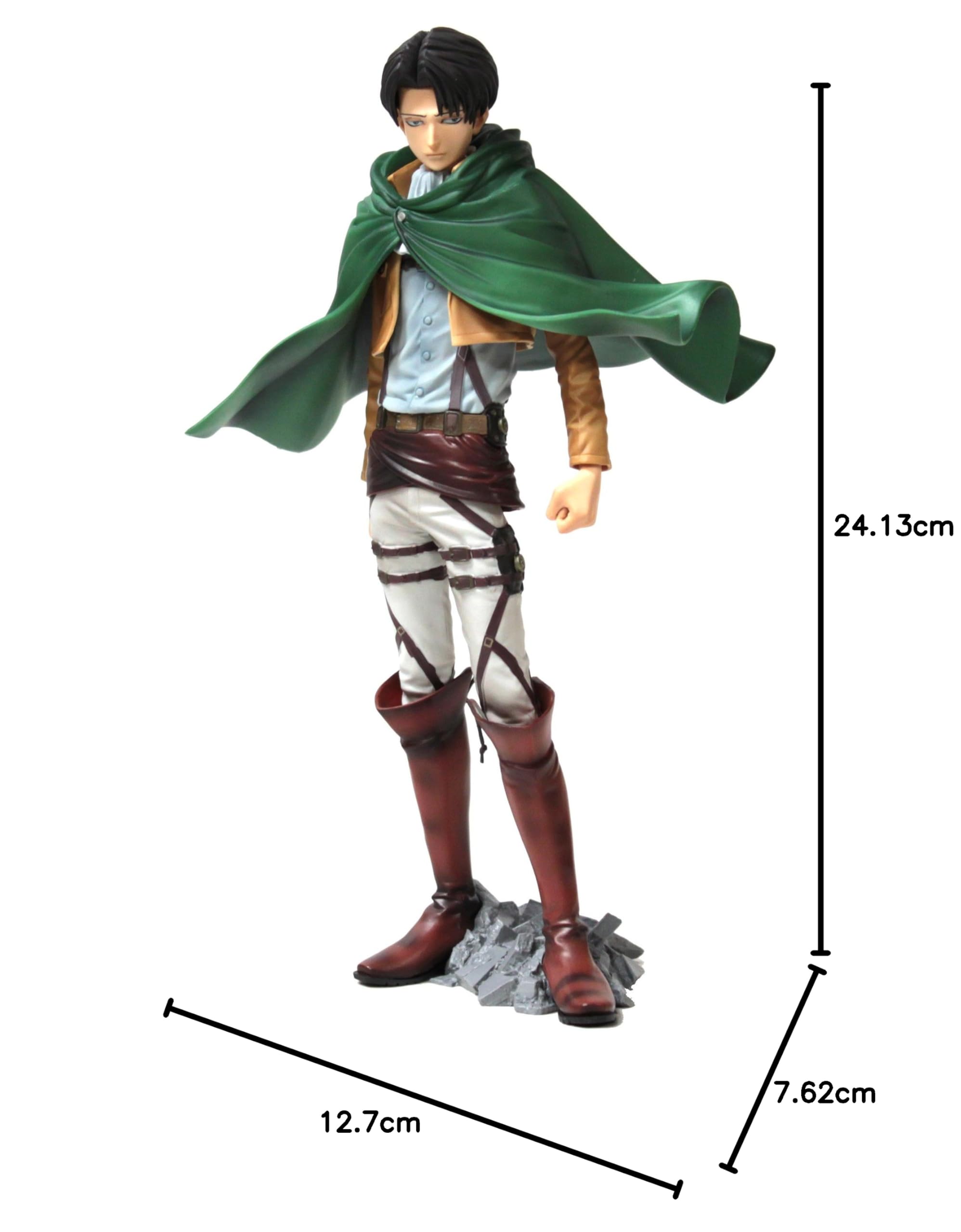 Amazon.co.jp: 進撃の巨人 MASTER STARS PIECE リヴァイ 約240mm